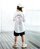 CALIFORNIA T-SHIRTS カリフォルニア キッズ 半袖 Tシャツ PTEE 242CF3ST193(WHT-1-130cm)