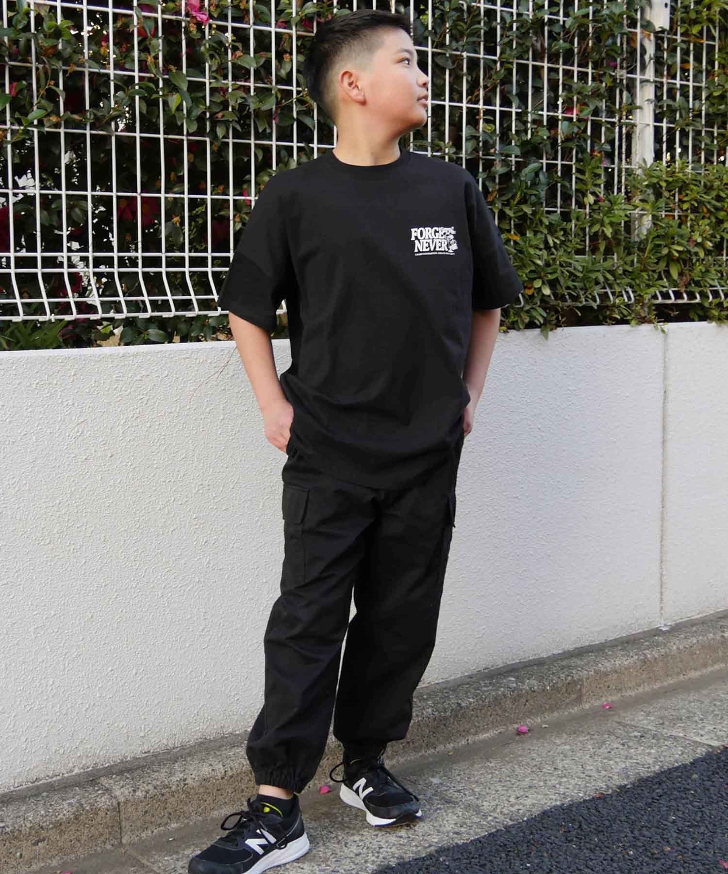 FORGET NEVER フォーゲットネバー キッズ 半袖 Tシャツ バック
