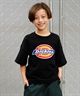 Dickies ディッキーズ キッズ 半袖 Tシャツ ロゴプリント 定番 80572500(01WH-130cm)