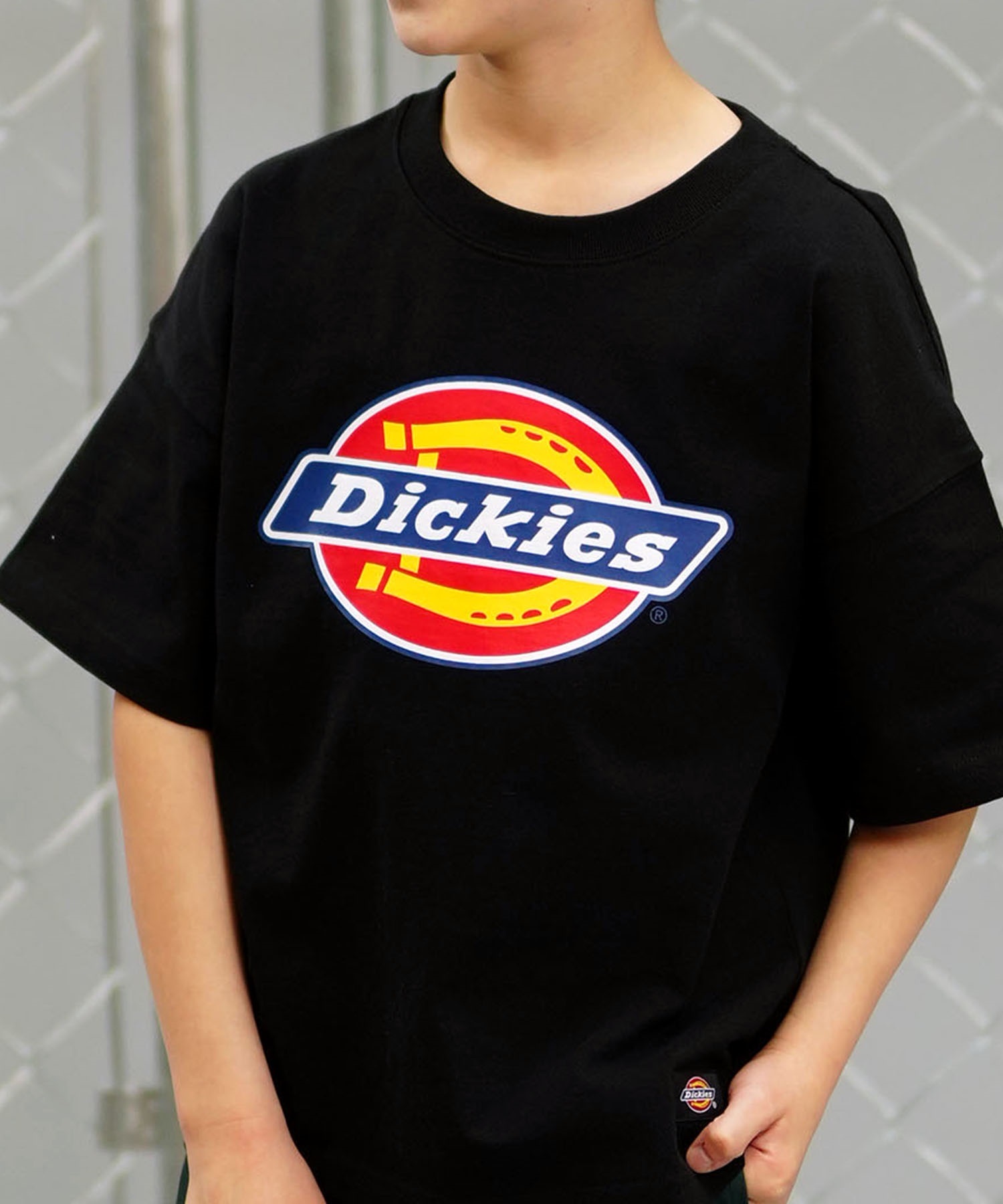 Dickies ディッキーズ キッズ 半袖 Tシャツ ロゴプリント 定番 80572500(30GR-130cm)
