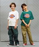 Dickies ディッキーズ キッズ 半袖 Tシャツ ロゴプリント 定番 80572500(01WH-130cm)