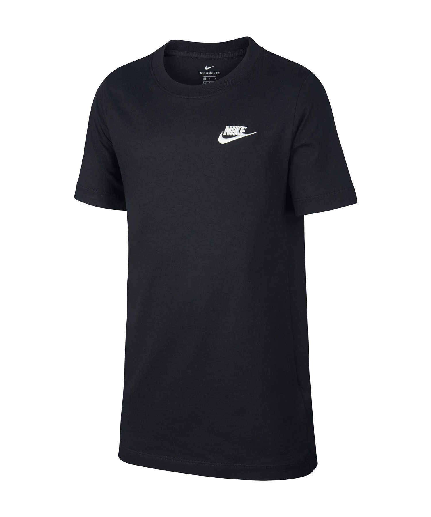 ナイキ　テニスウェア　黒半袖トップス　US-Sサイズ　新品 NIKE ナイキ スポーツウェア キッズ ジュニア Tシャツ 半袖