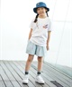 STRONG CURRENT ストロングカレント キッズ 半袖 Tシャツ 242SC3ST199(GRY-130cm)