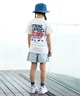 STRONG CURRENT ストロングカレント キッズ 半袖 Tシャツ 242SC3ST199(GRY-130cm)