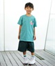 STRONG CURRENT ストロングカレント キッズ 半袖 Tシャツ 242SC3ST199(GRY-130cm)