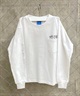 OP/オーピー キッズ ジュニア 長袖 Tシャツ ロンT DTEE 583072 RIY コラボレーション(WHT-100cm)