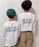 OP/オーピー キッズ ジュニア 長袖 Tシャツ ロンT DTEE 583072 RIY コラボレーション(WHT-100cm)