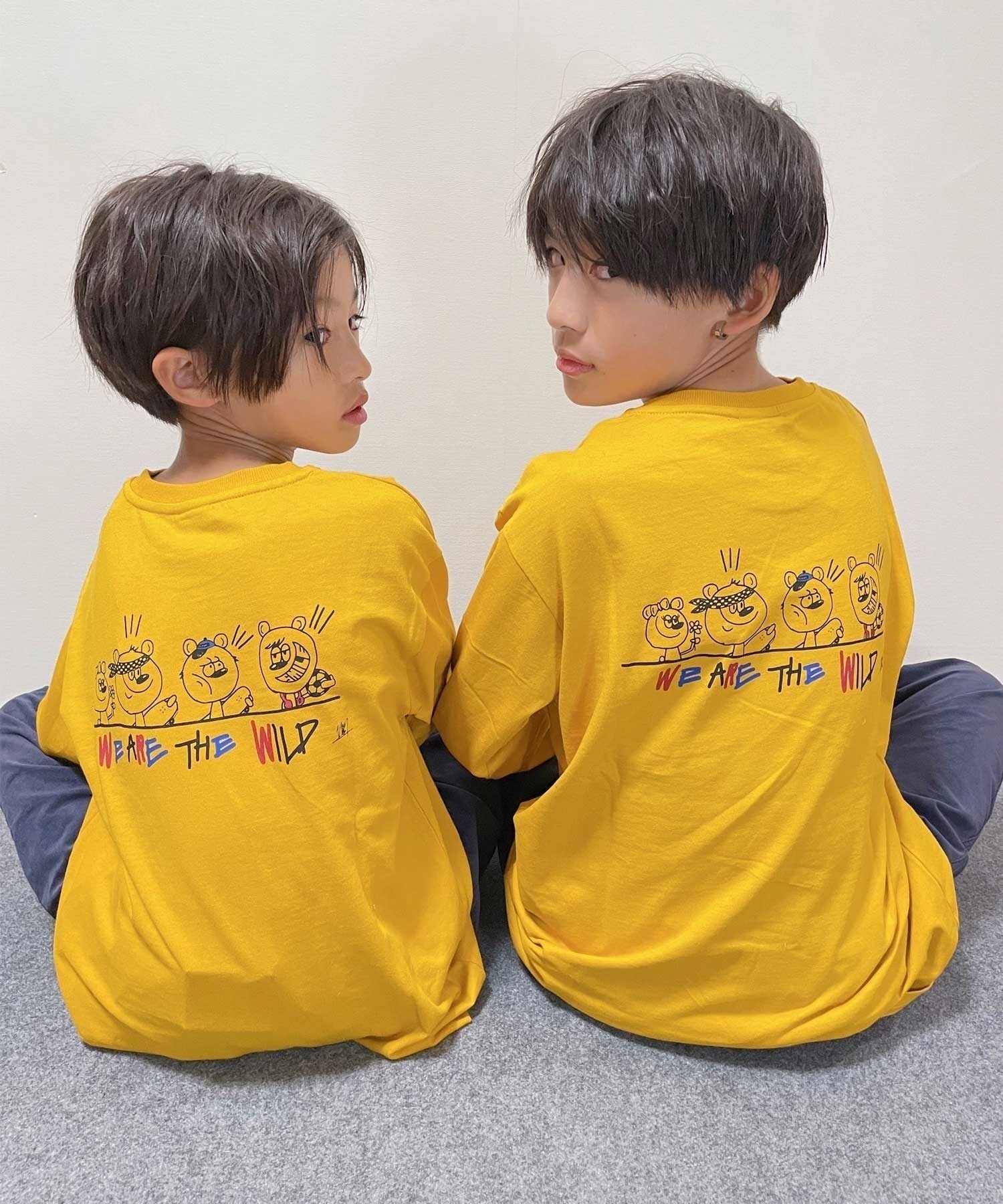 OP/オーピー キッズ ジュニア 長袖 Tシャツ ロンT DTEE 583072 RIY コラボレーション(WHT-100cm)