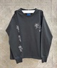 OP/オーピー キッズ ジュニア 長袖 Tシャツ ロンT DTEE 583073 RIY コラボレーション(BLK-100cm)