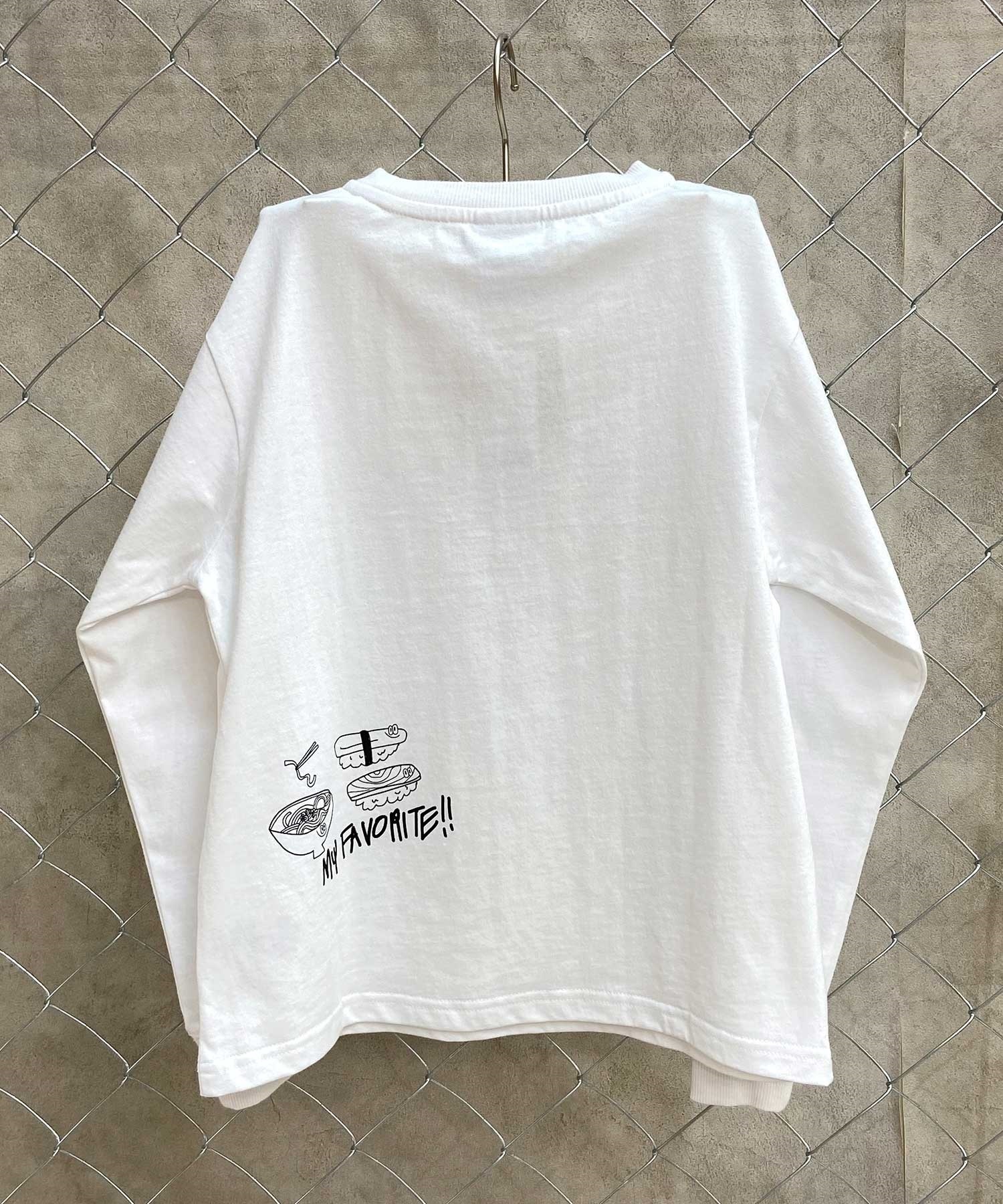 OY ロンT OY（オーワイ） tシャツ TRIPLE LOGO BACK ZIPPER LONG SLEEVE