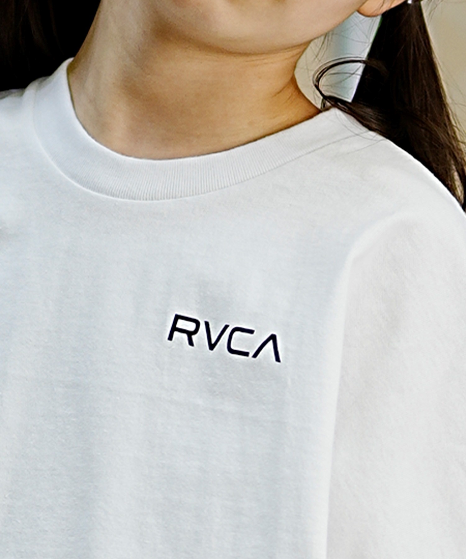 【クーポン対象】RVCA ルーカ キッズ ロングTシャツ ロンT バンダナ柄 130cm?160cm BE045-058(BLK-130cm)