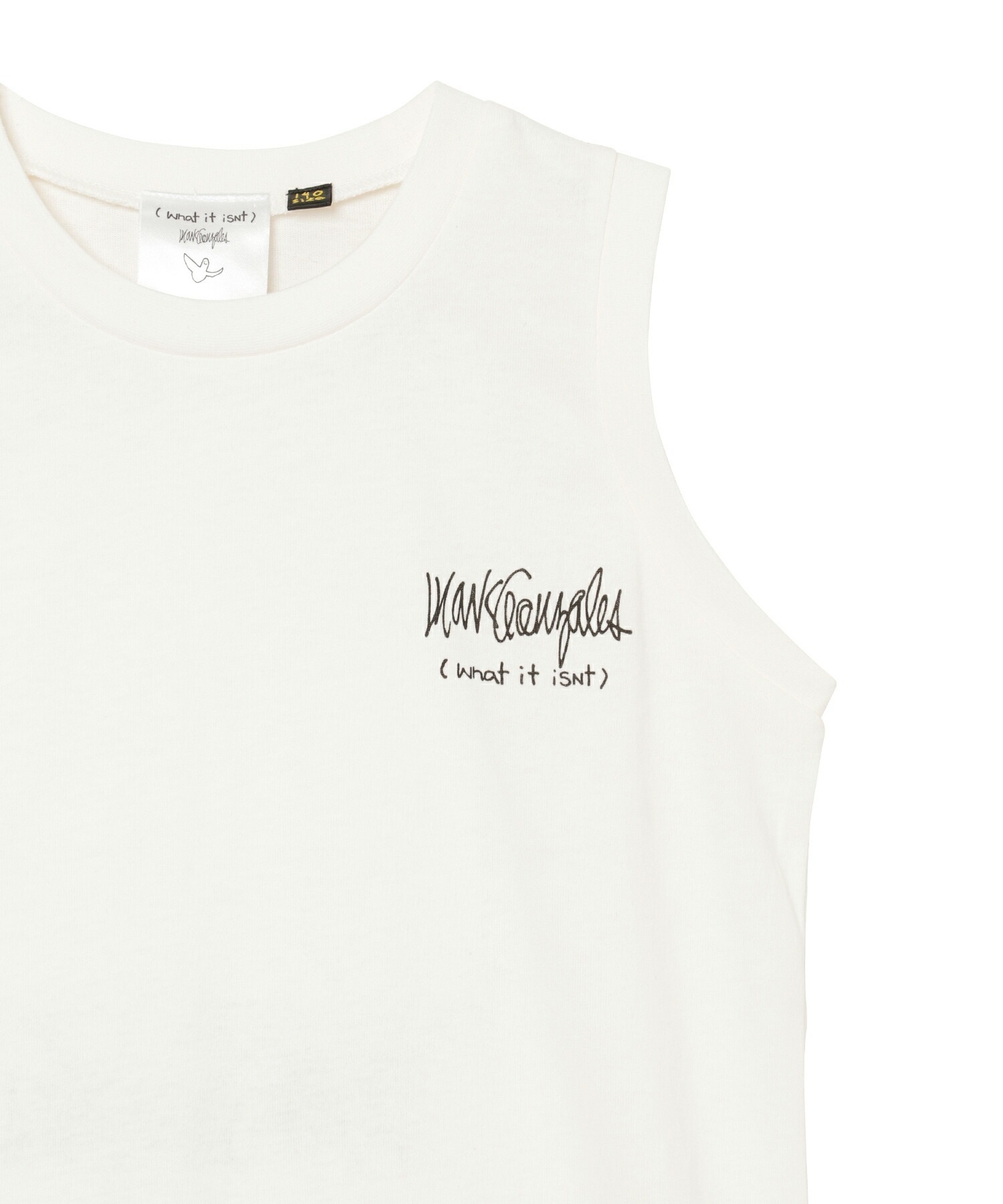 What it isNt ART BY MARKGONZALES/ワット イット イズント マークゴンザレス キッズ タンクトップ DESI 47130427(BK-130)