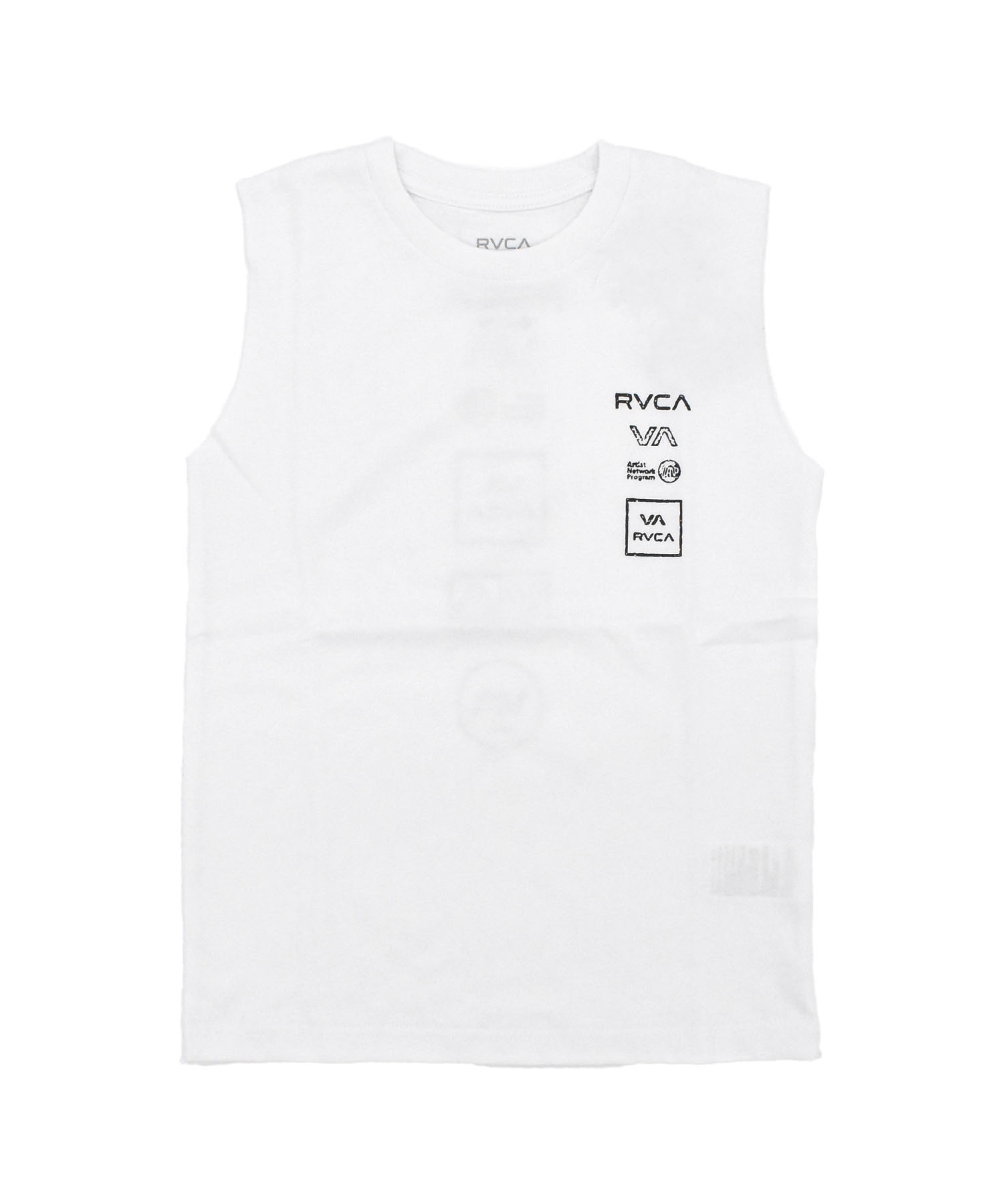 RVCA ルーカ タンクトップ キッズ ALL LOGO TANK BE04E-P35(BLK-130cm)