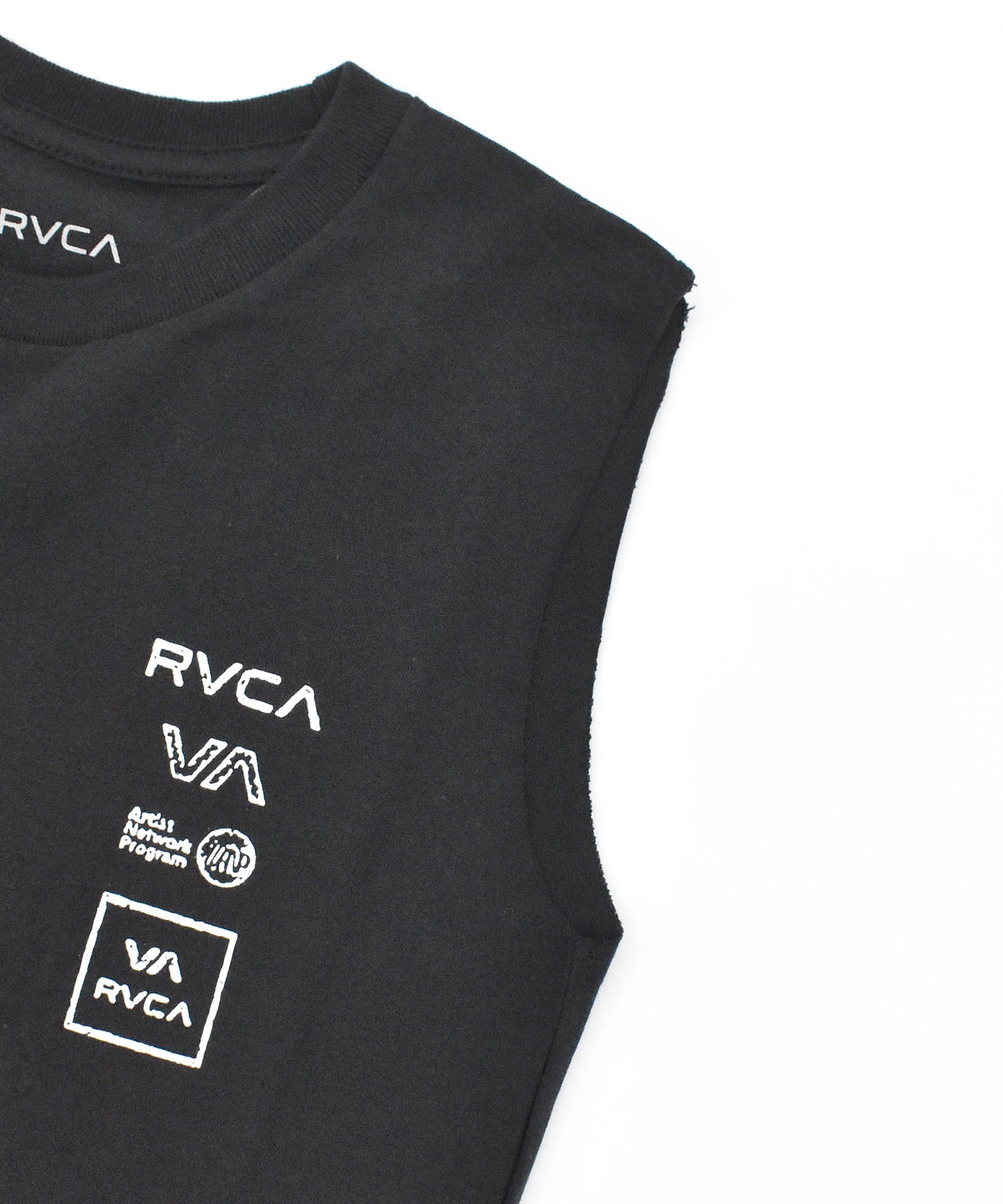 RVCA ルーカ タンクトップ キッズ ALL LOGO TANK BE04E-P35(BLK-130cm)