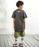 RUSTY ラスティー キッズ ショーツ ハーフパンツ ニコちゃんマーク 964403(KHA-130cm)