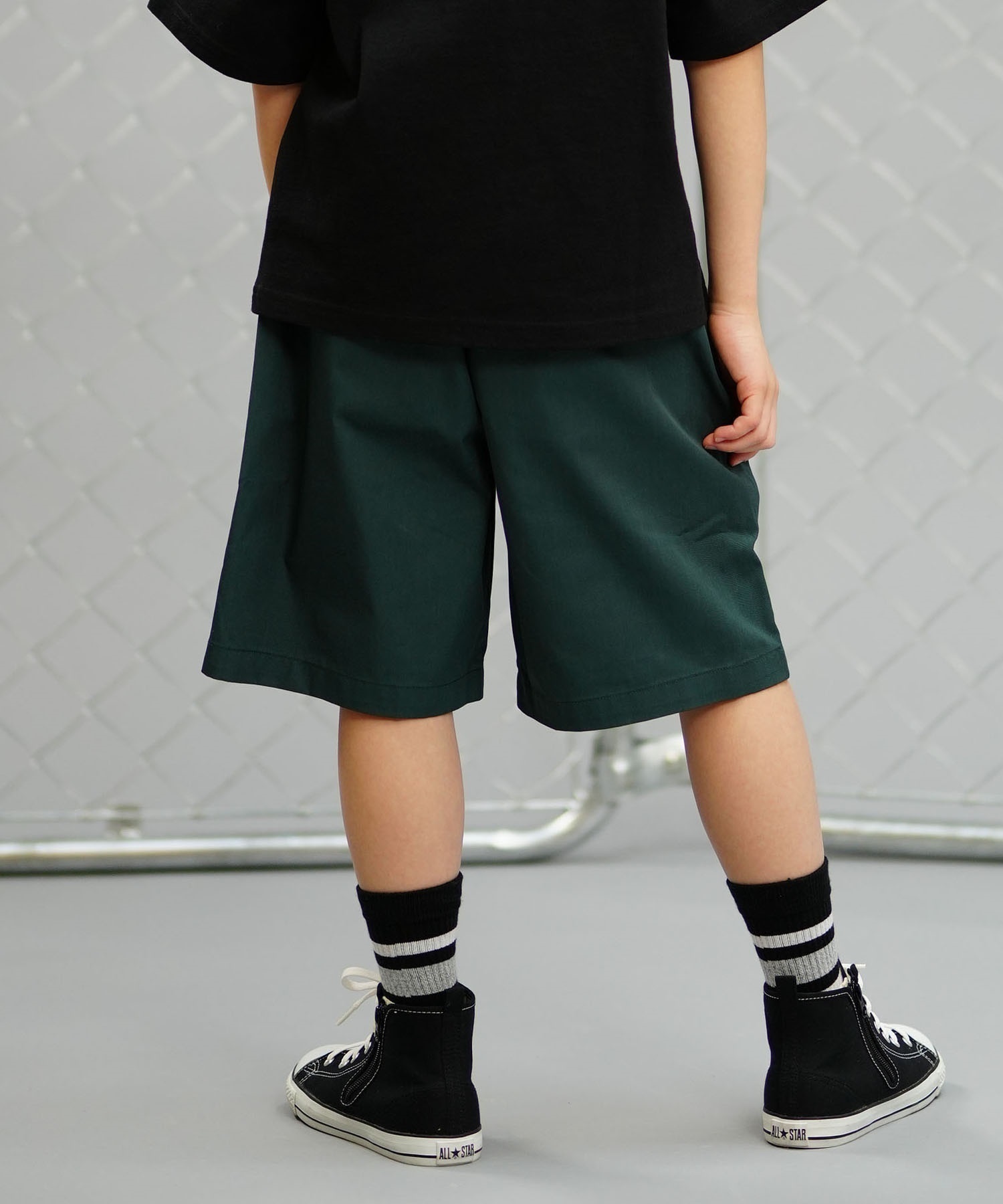 Dickies ディッキーズ キッズ ナイロンイージーショーツ ショートパンツ セットアップ対応 80572700(32GR-130cm)