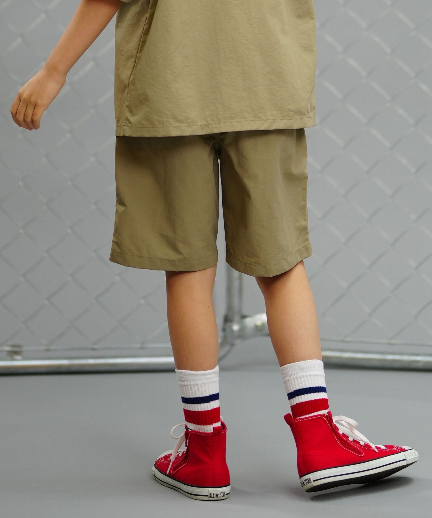 Dickies ディッキーズ キッズ ナイロンイージーショーツ ショートパンツ セットアップ対応 80572700(32GR-130cm)