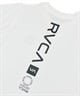 【クーポン対象】RVCA ルーカ キッズ ラッシュガード Tシャツ 半袖 バックプリント ユーティリティ 水陸両用 UVカット BE045-804(WHT-130cm)