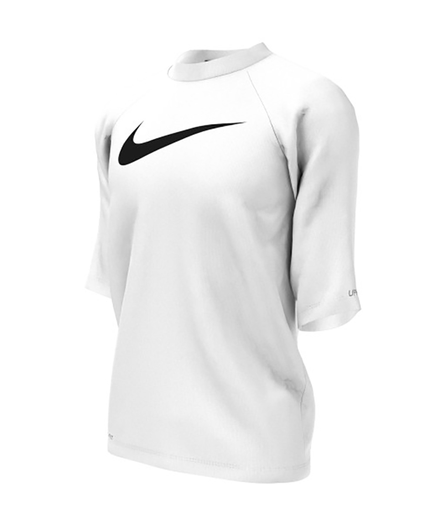 NIKE ナイキ キッズ ラッシュガード 半袖 ソリッド ショートスリーブ ハイドロガード UVカット NESSD828 N100(N100-130cm)