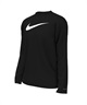 NIKE ナイキ キッズ ラッシュガード 長袖 ソリッド ロングスリーブ ハイドロガード UVカット NESSD829 N001(N001-130cm)