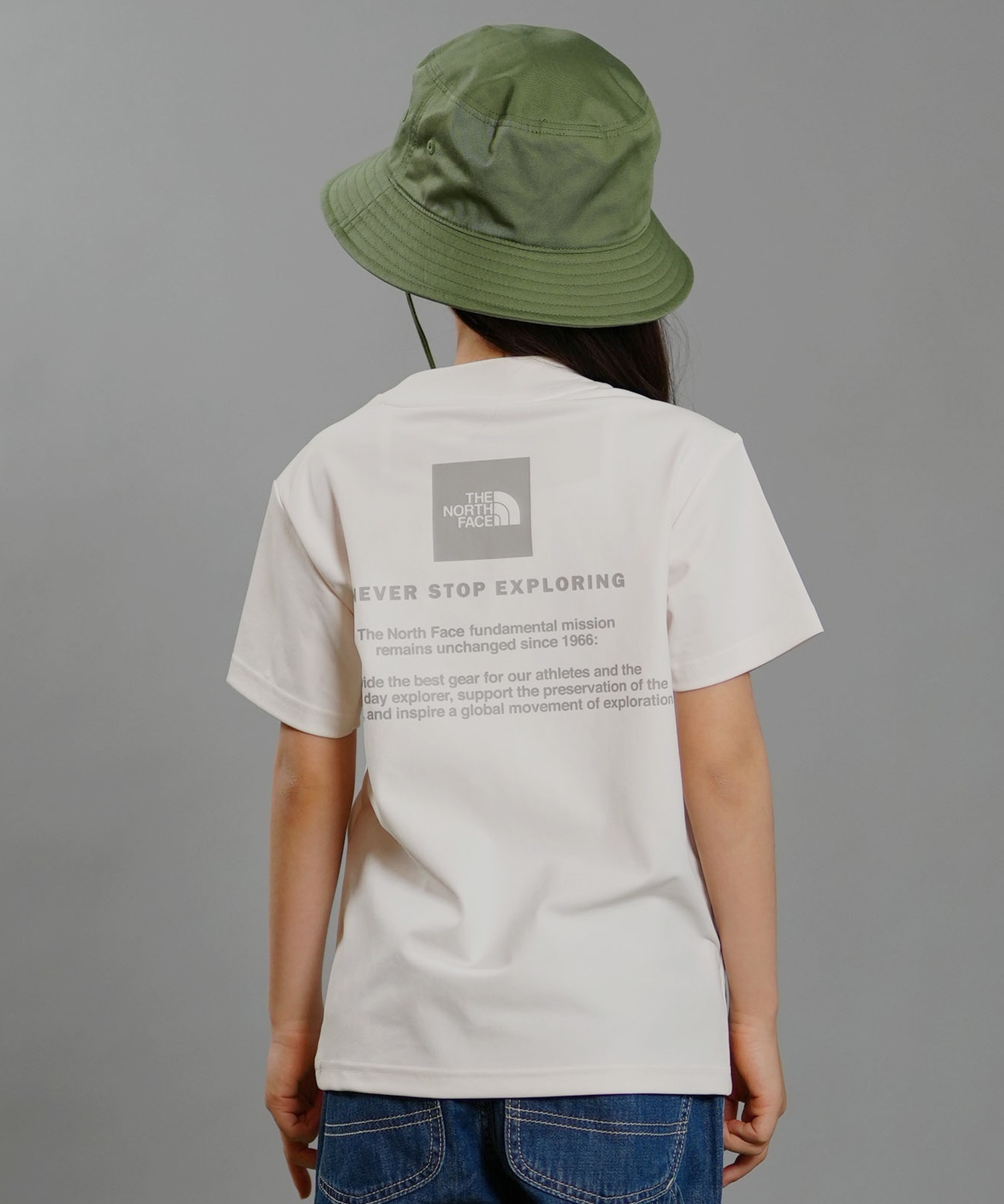 THE NORTH FACE ザ・ノース・フェイス キッズ ラッシュガード Tシャツ 半袖 ユーティリティ 水陸両用 UVカット NTJ12342 OW(OW-100cm)