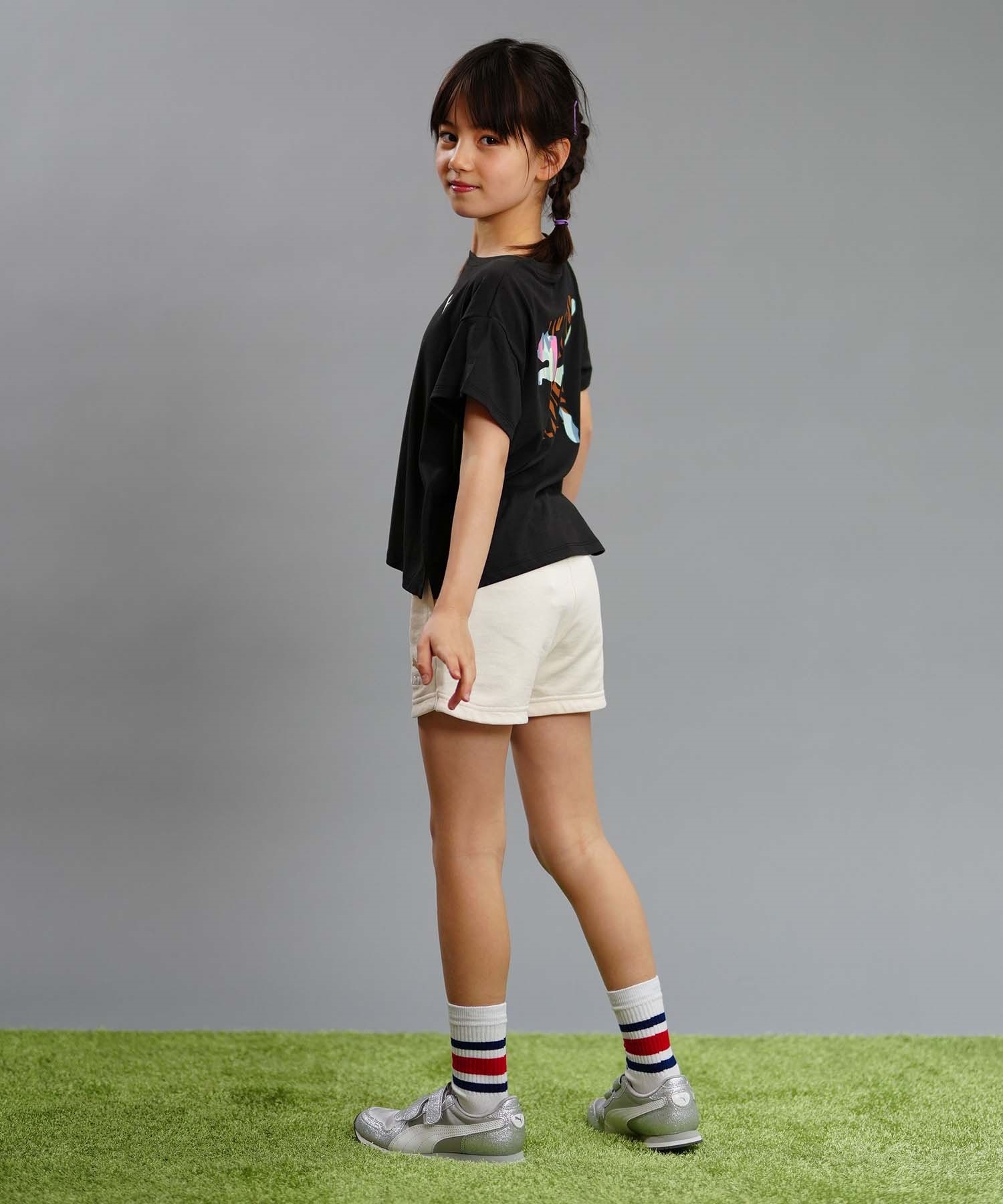 PUMA タイダイプリント シャツ&ショーツ XL PUMA ポルトガル代表 2025 カジュアル ショーツ(ブルー) 779560
