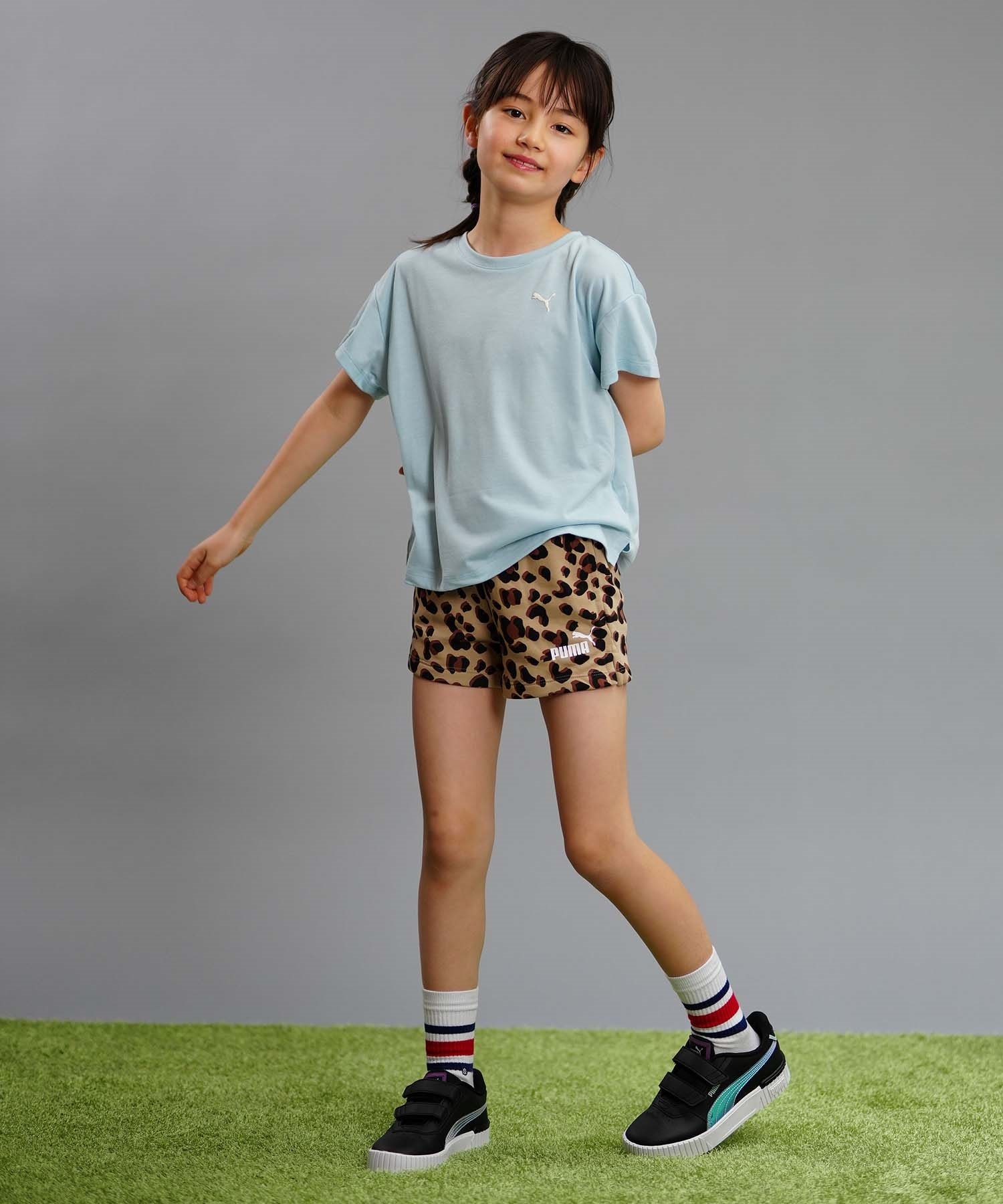 PUMA タイダイプリント シャツ&ショーツ XL PUMA ポルトガル代表 2025 カジュアル ショーツ(ブルー) 779560