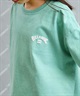 【クーポン対象】BILLABONG ビラボン ARCH LOGO WIDE LOOSE CROPED TEE キッズ 半袖 Tシャツ 親子コーデ BE015-250(GLC0-130cm)