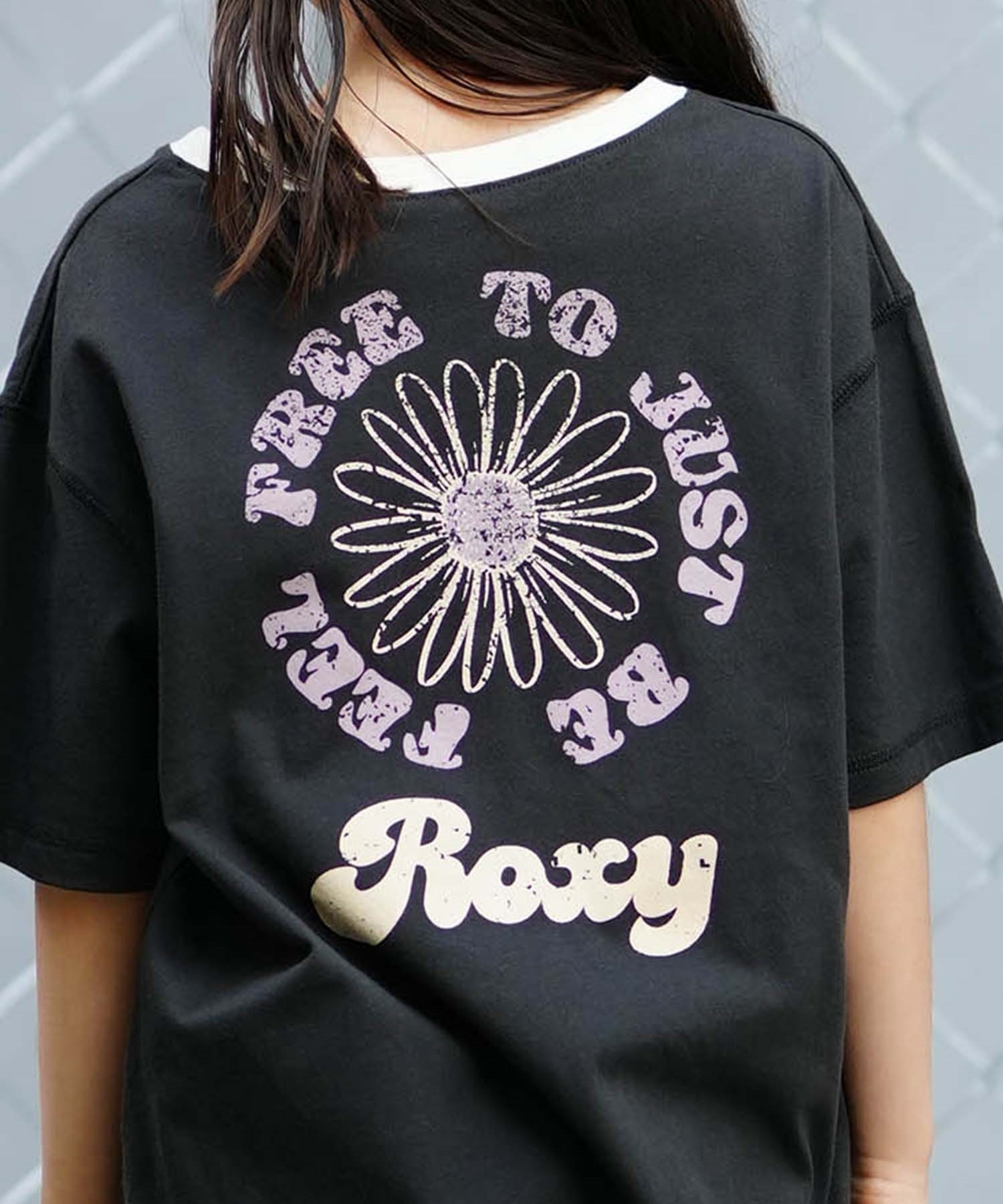 【クーポン対象】ROXY ロキシー MINI FEEL FREE ミニ フィール フリー キッズ Tシャツ 親子コーデ TST241117(OWT-130cm)