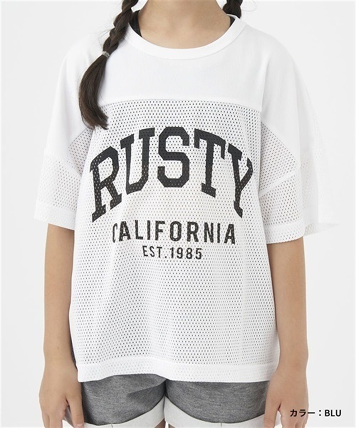 RUSTY/ラスティー キッズ 水着 4点セット スイムウェア 963801(BLU-130)