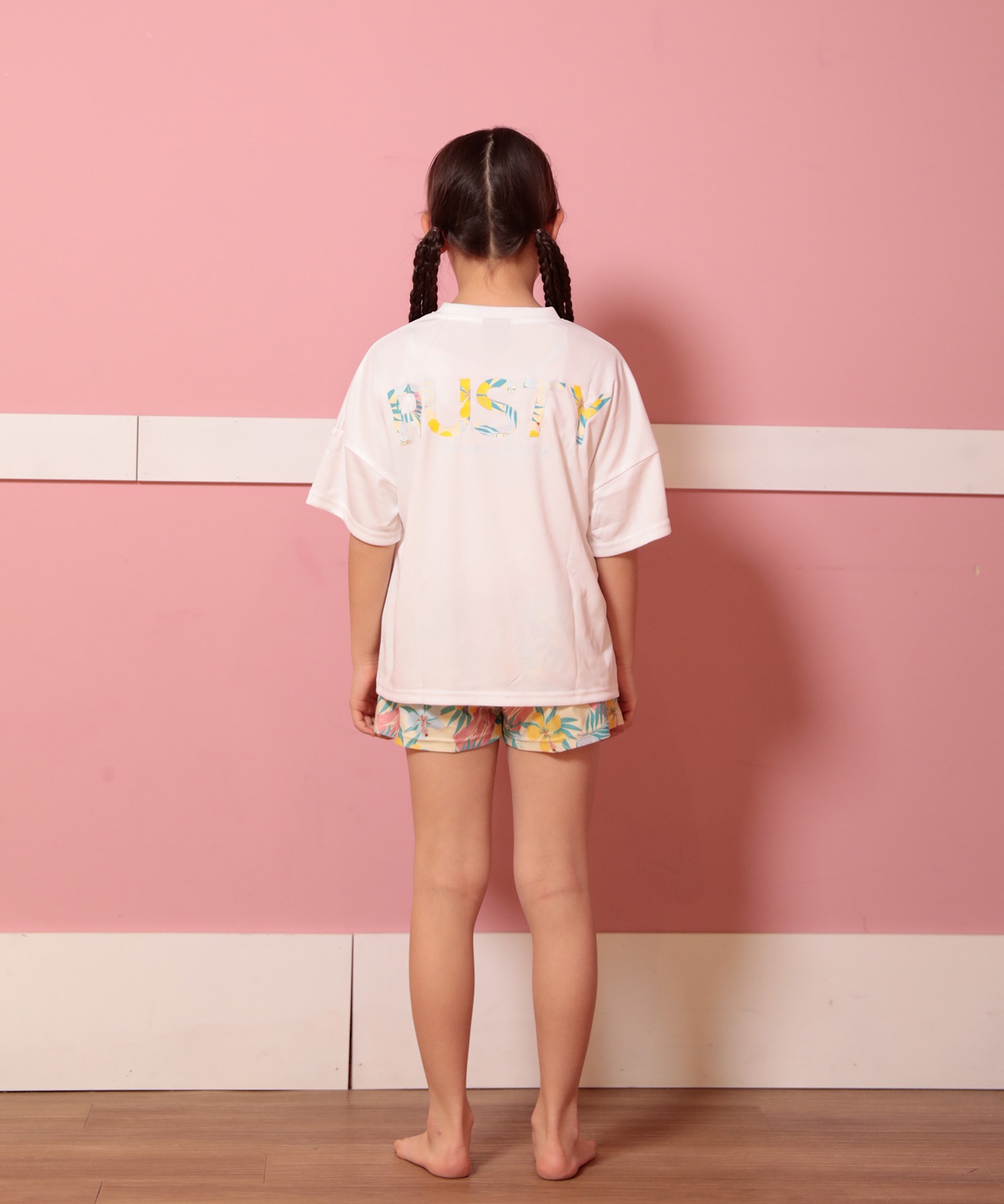 RUSTY/ラスティー キッズ 水着 4点セット スイムウェア 963803