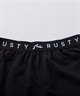 RUSTY ラスティー 水着 キッズ 4点セット セパレートタイプ タンクトップ 半袖 Tシャツ ショートパンツ 964806(KHA-130cm)