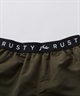 RUSTY ラスティー 水着 キッズ 4点セット セパレートタイプ タンクトップ 半袖 Tシャツ ショートパンツ 964806(KHA-130cm)