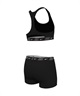 NIKE ナイキ キッズ 水着 スイムウェア レーサーバック ビキニショーツセット NESSE727 N001(N001-130cm)