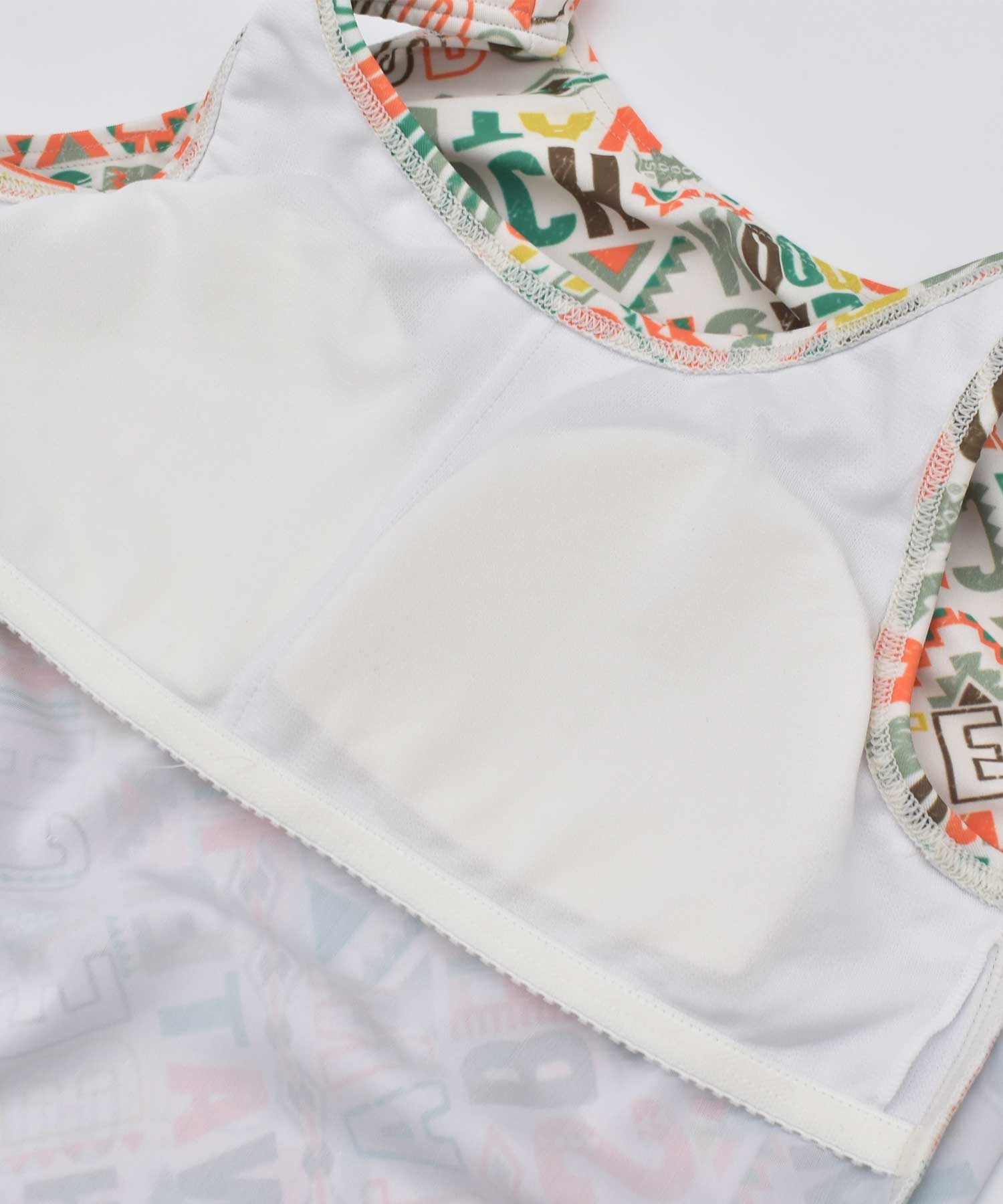 WOODS ウッズ 水着 3点セット キッズ ジュニア 386500 ムラサキ