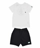 WOODS ウッズ アウトドアウエア 半袖 Tシャツ ショートパンツ 2点セット 水陸両用 キッズ ジュニア 386530 ムラサキスポーツ限定(PNK-130cm)
