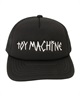 TOY MACHINE/トイマシーン キャップ TOY M-TYPE MESH CAP 232045001(BK/WT-ONESIZE)