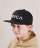 RVCA ルーカ CAP BD046-948 キッズ キャップ(BBB-F)