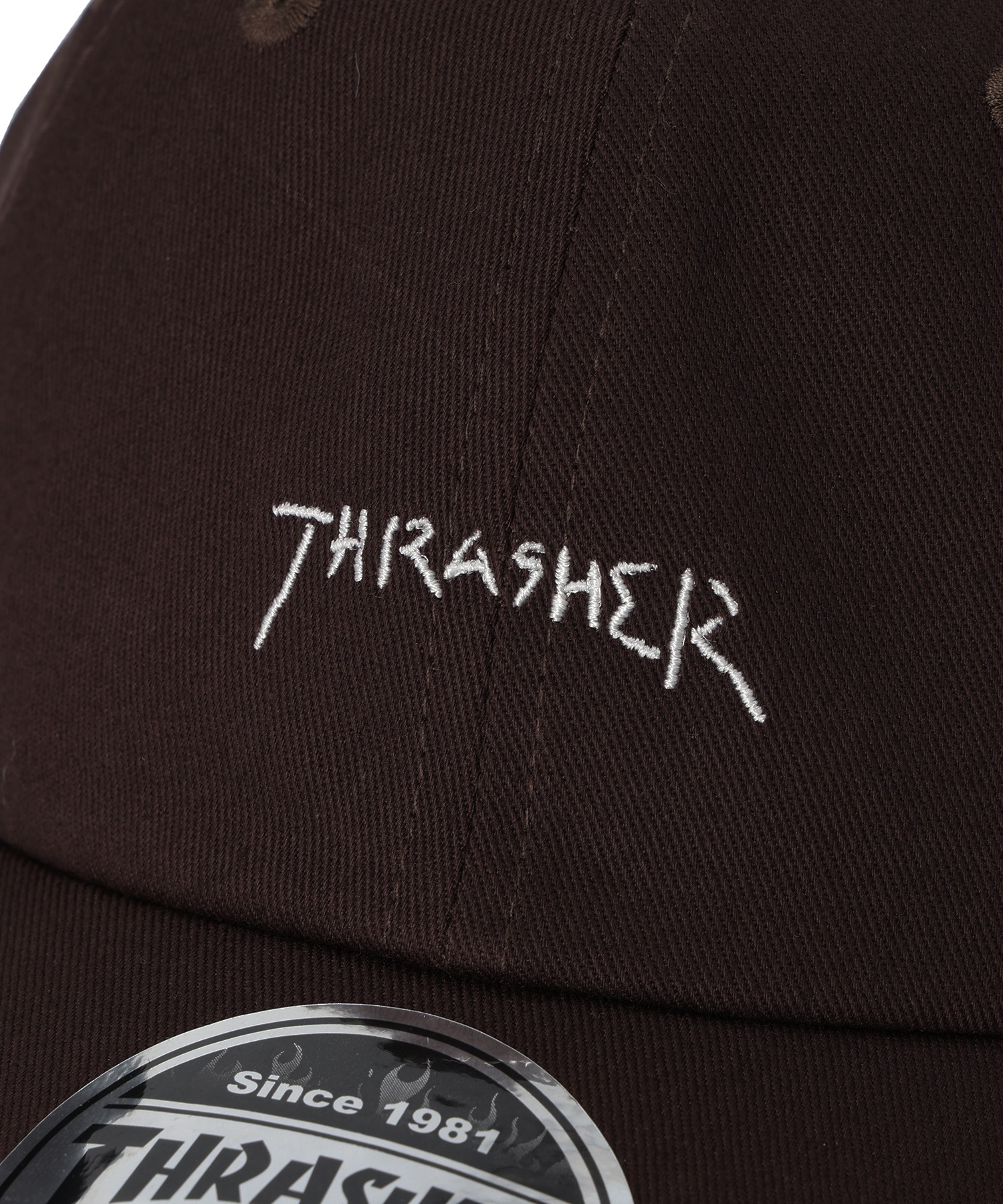 THRASHER スラッシャー CAP  K-THR-C04K キッズ キャップ(D.BRN-F)