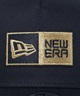 NEW ERA ニューエラ Youth 9FORTY A-Frame Box Logo ボックスロゴ ブラック × ゴールド キッズ キャップ 帽子 940AF 13762806(BKGD-YTH)