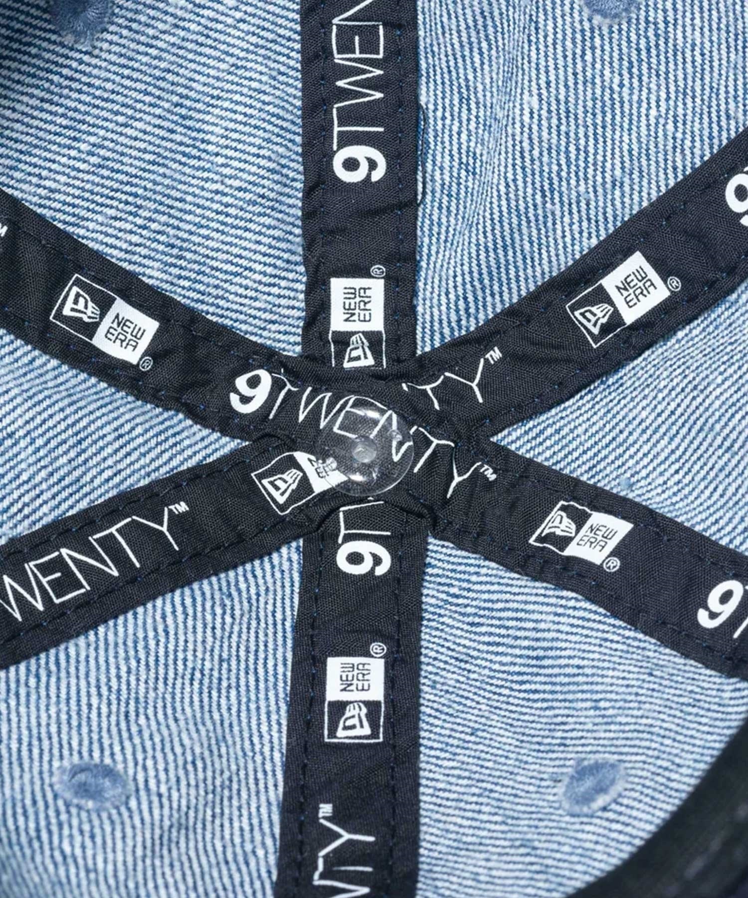 NEW ERA ニューエラ Youth 9TWENTY Denim Handwritten Logo