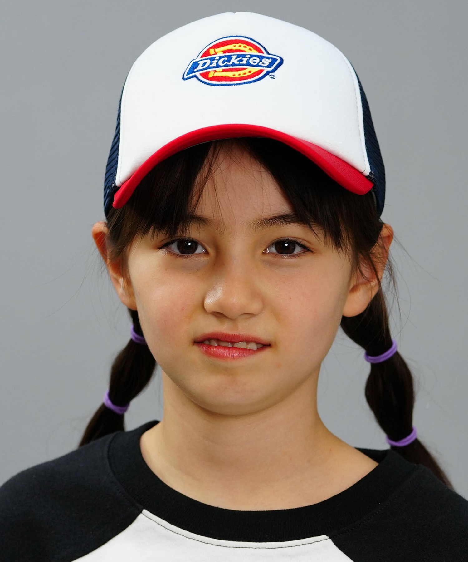 Dickies ディッキーズ キャップ キッズ 帽子 フリーサイズ EMBメッシュCAP 80566300(40BL-FREE)