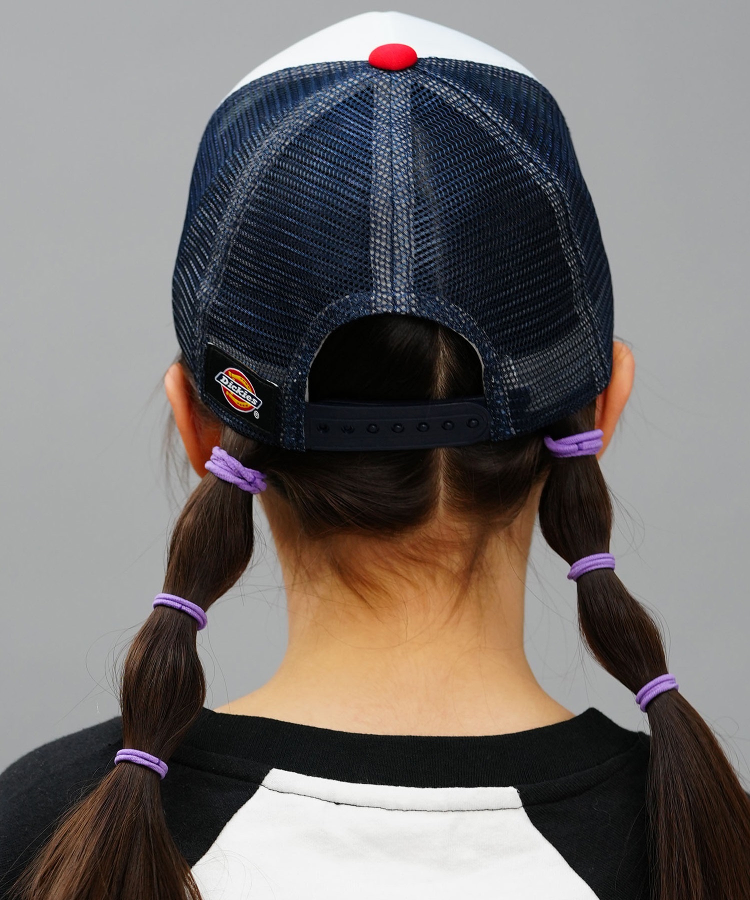 Dickies ディッキーズ キャップ キッズ 帽子 フリーサイズ EMBメッシュCAP 80566300(40BL-FREE)