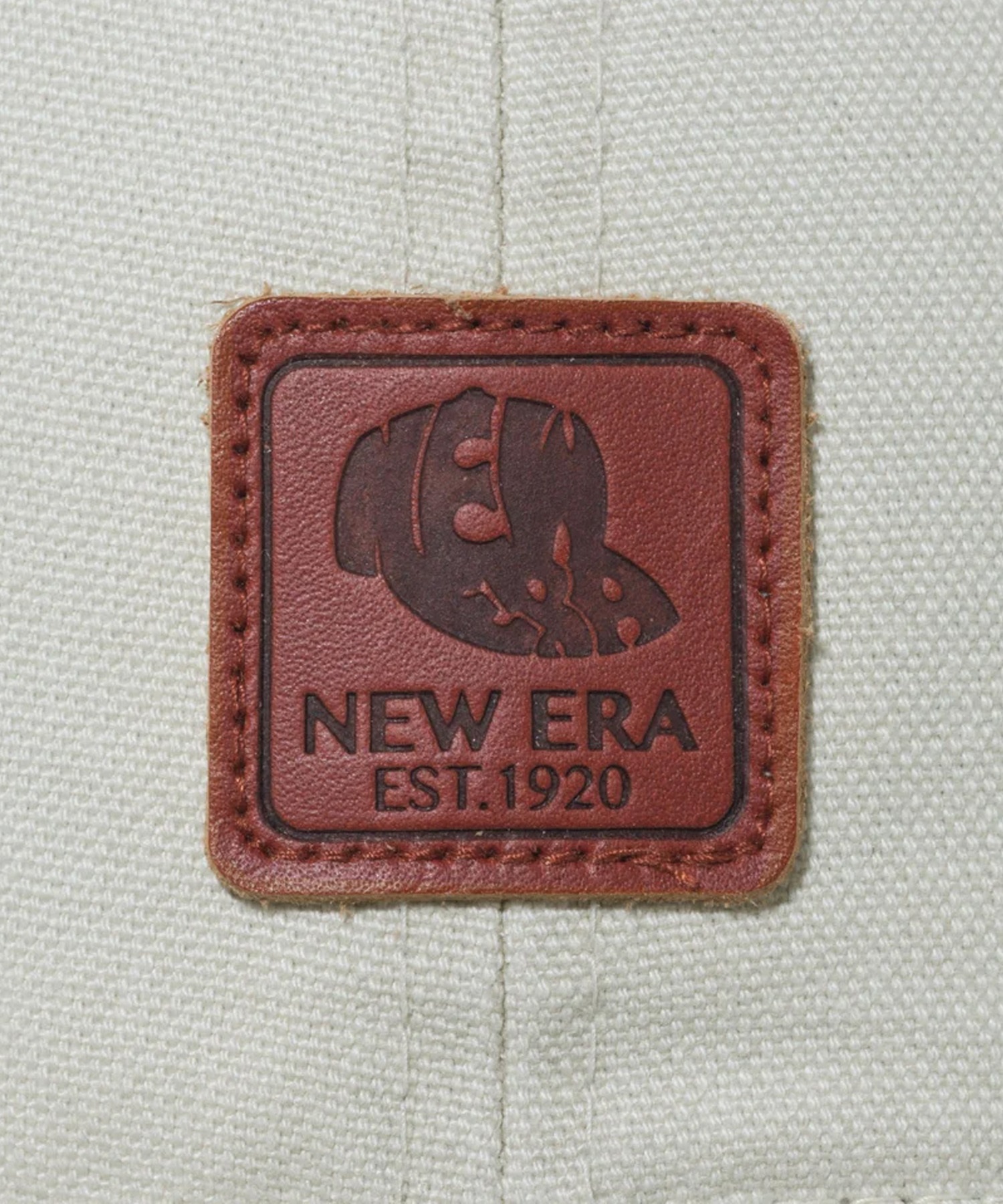 NEW ERA ニューエラ Youth 9TWENTY Leather Patch ダックキャンバス ストーン キッズ キャップ 帽子 14111928(ONECOLOR-YTH)