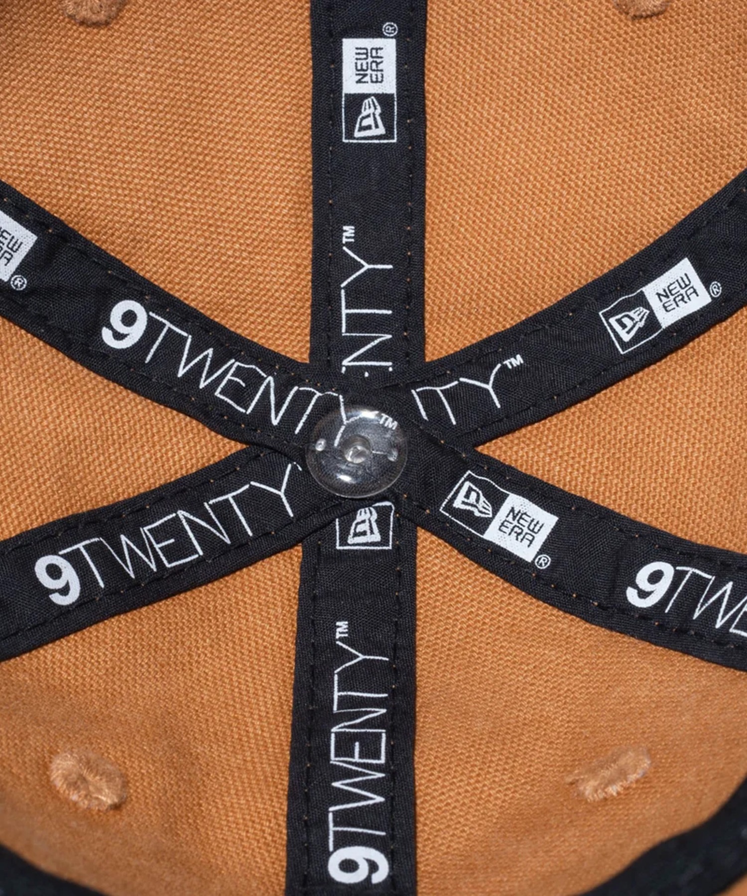 NEW ERA ニューエラ Youth 9TWENTY Leather Patch ダックキャンバス ライトブロンズ キッズ キャップ 帽子 14111929(ONECOLOR-YTH)