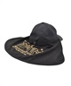 Manhattan Portage マンハッタンポーテージ キッズ キャップ KIDS SUNSHADE CAP MP256(BLACK-54cm)