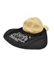 Manhattan Portage マンハッタンポーテージ キッズ キャップ KIDS SUNSHADE CAP MP256(BLACK-54cm)