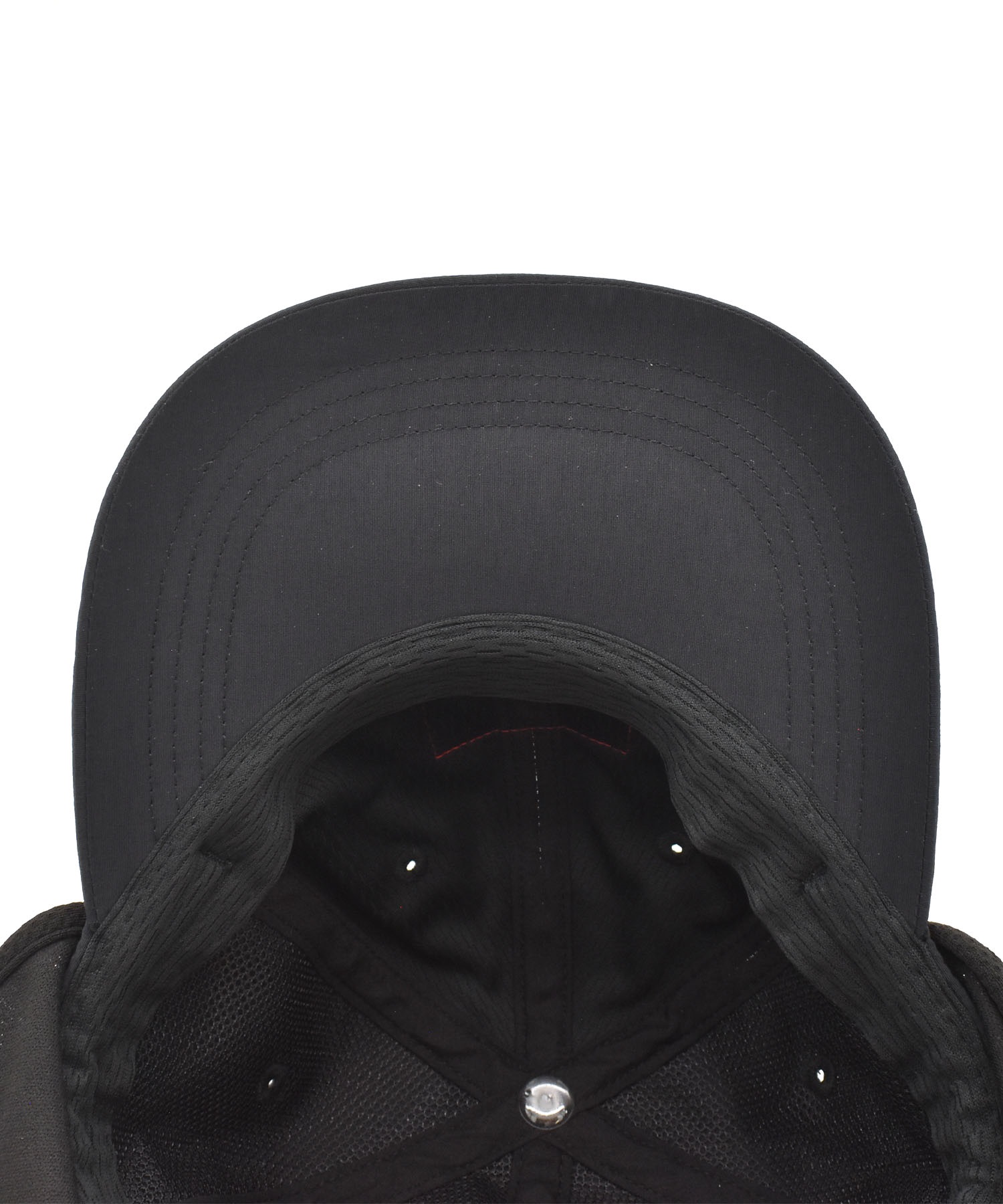 Manhattan Portage マンハッタンポーテージ キッズ キャップ KIDS SUNSHADE CAP MP256(BLACK-54cm)