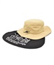 Manhattan Portage マンハッタンポーテージ キッズ ハット KIDS SUNSHADE HAT MP257(BLACK-54cm)