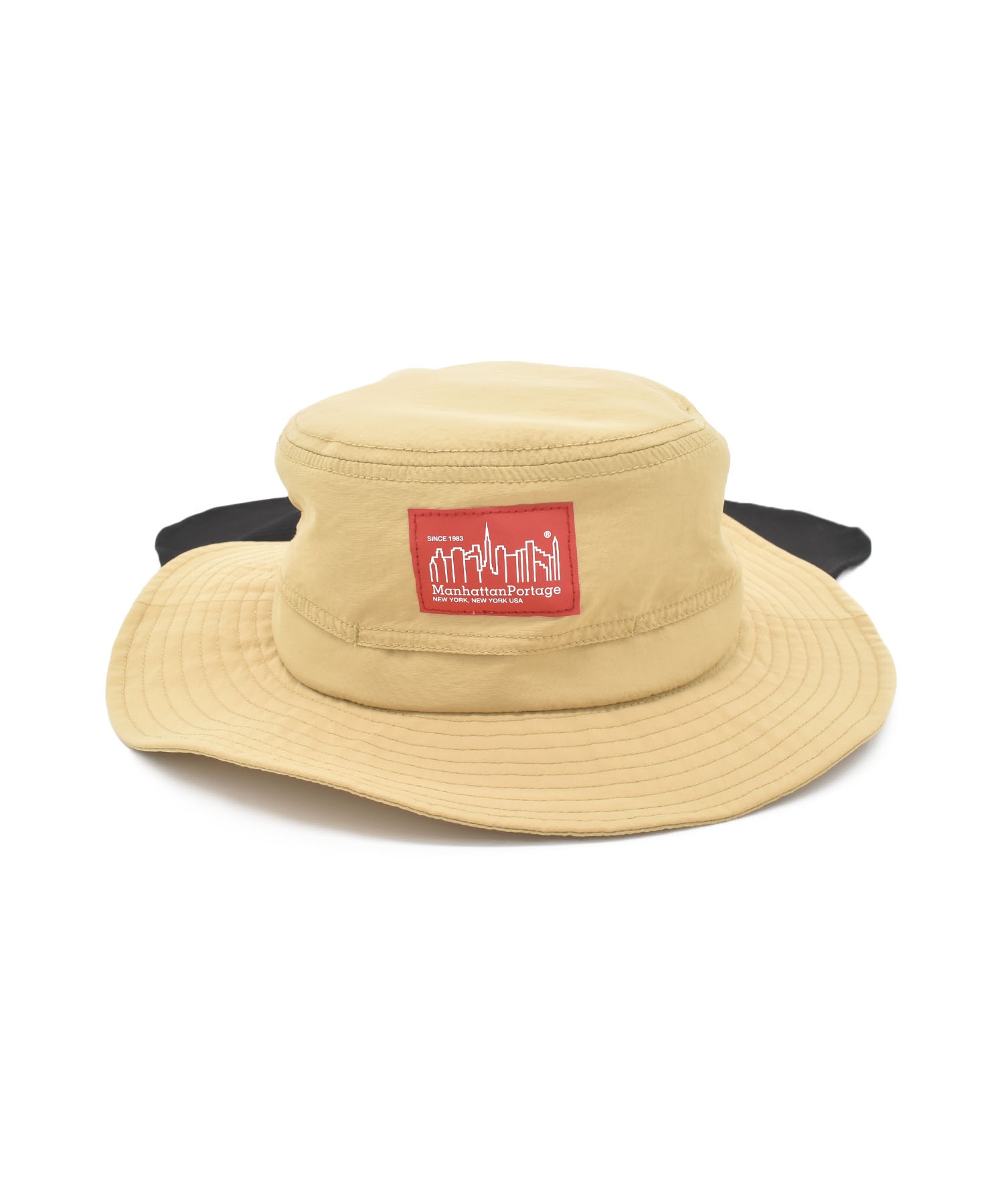Manhattan Portage マンハッタンポーテージ キッズ ハット KIDS SUNSHADE HAT MP257(BLACK-54cm)